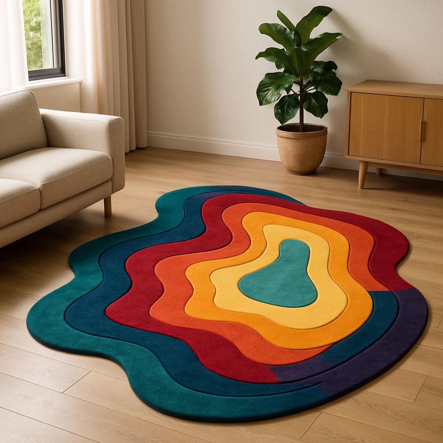 Custom Portrait Rug